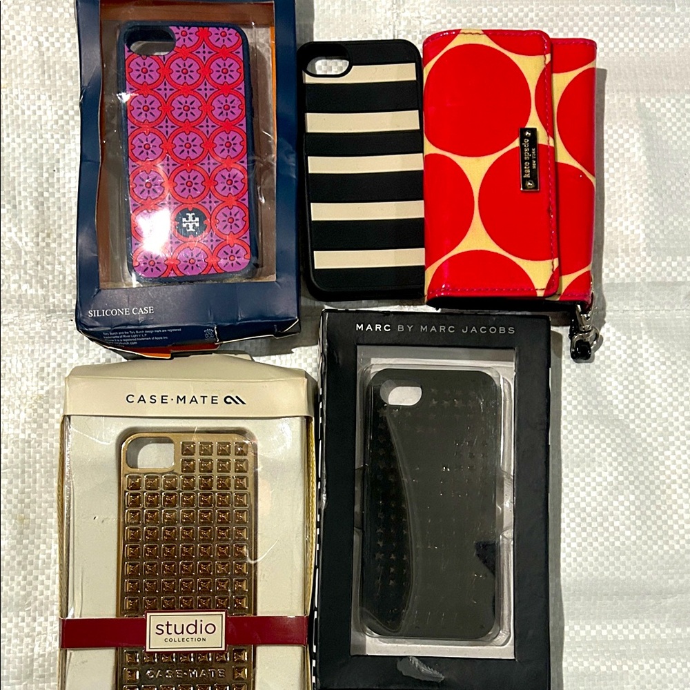 Bundle of 5/5s I phone cases katespade